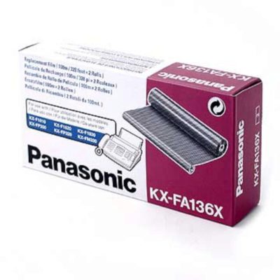 Panasonic Ink Film KX-FA136X Black (package 2 rolls)